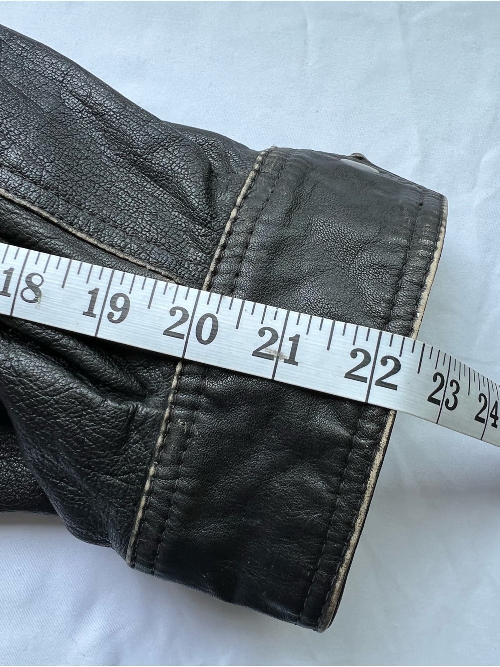 Vintage Urban Equipment Black Faux Leather Bomber Jacket Plaid Lined Men’s L - Picture 7 of 11